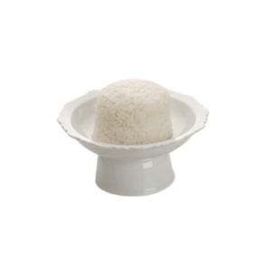 steamed white rice