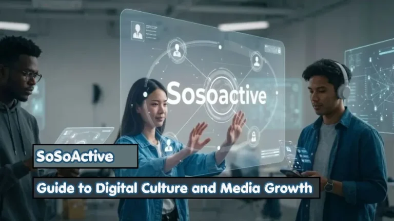 SoSoActive Guide to Digital Culture and Media Growth