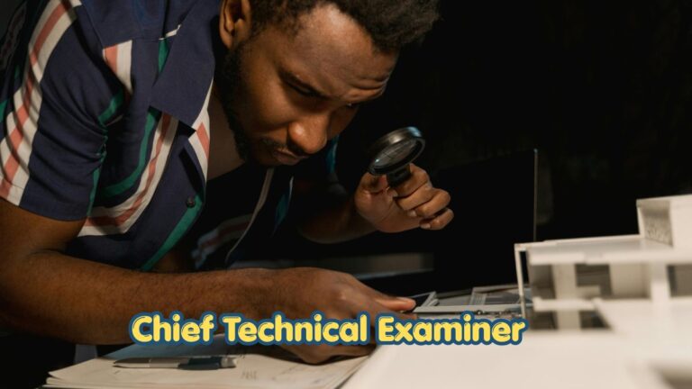 Chief Technical Examiner Audit Checklist & Complete Role Guide